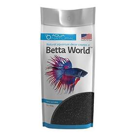 Pisces Usa Betta003 Aqua Natural Betta World - Quartz 1lb Gravel/rocks/substrate For Diamond Black