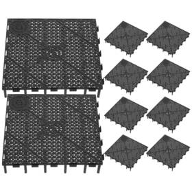 Popetpop 784544128429 Aquarium Bottom Grid-10 Pack Fish Tank Board Divides Tray Divider Bo