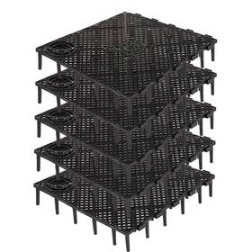 Popetpop 784544129334 Aquarium Divider - 20pcs Fish Tank Bottom Grid Sep