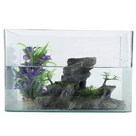 Pssopp Pssopp4o0w3fxag5 Aquarium Rockery Decoration Fish Simulation Resin Mountain Vie