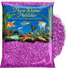 Pure Water Pebbles 70082 Purple Passion Aquarium Gravel - 2 Lbs Lb Pack Of 1