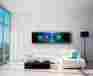 Pwqt-005 Panoramic Wall Aquarium Fish Tank Automatic Feeder Filtration Heater Air Pump 5 734034283633