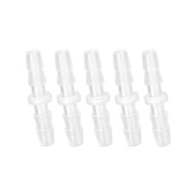 Quickun 715377641540 Plastic Hose Barb Fitting 1/8 Inch X Barbed Splicer Mender Joint Ad