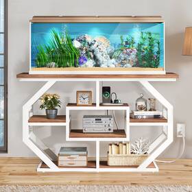 Qurious Corner 197839515918 75 Gallons Fish Tank Storage Cabinet Aquarium Display Stand With Electrical Outlet