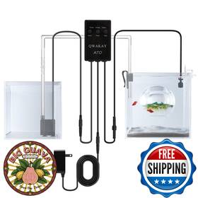 Qwakay B0ddk8pp2f Smart Automatic Ato System For Aquarium Fish Tank Water Level Controller