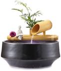 R440850 Lifegard Aquatics Bamboo Fountain With Plant Pump 0788379317867