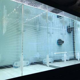 Ra Aquatech 426858438827 Acrylic Aquarium Divider Kit With Suction Cups For 10 / 20l 20h 29 40b