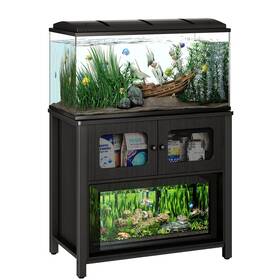 Redlife Jlygg-01 Aquarium Stand Storage Cabinet 40-50 Gallon Fish Tank Power Outlet