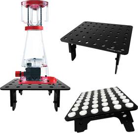 Reefing Art Sk97 Coral Frag Rack Stand/skimmer Stand/multi 9 Inch X 7 Black / 30 Frags