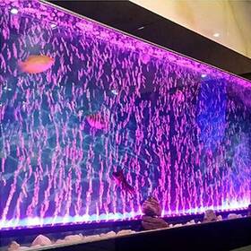 Reirqie B0dnsrypvs Led Aquarium Light Rgb Bubble Wall For Fish Tank Submersible Remote 1