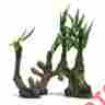 Repb2 Penn-plax 10.5 H Large Bamboo Roots W Silk Leaves Aquarium Accessories New 030172063862