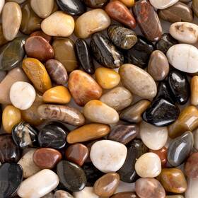 Riavserq B0cm9xv6k7 20 Lbs River Stones And Pebbles For Gardening Aquarium Landscaping Crafts 1.5-2
