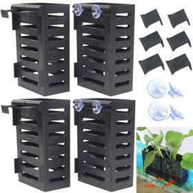 Sanjhff Szl03 4 Pcs Aquarium Plant Holder Fish Tank With Hooks And Suction Cu