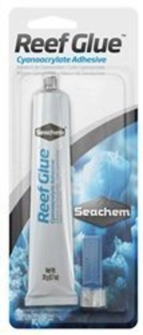 Seachem 000116051132 Reef Glue 20 Grams Clear Cyanoacrylate Gel For Coral Mounting And