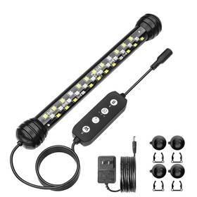 Seaoura B0bksxymqt Led Aquarium Light With Timer Submersible Plant Fish Ta