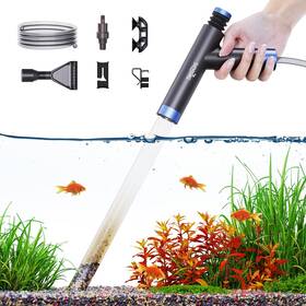 Seaoura B0dg2j1dbc Aquarium Siphon Pump Gravel Cleaner Fish Tank Vacuum Cleaning Kit Manual