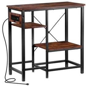 H01-8571a-har Segawe Aquarium Stand 37 Gallon Metal Fish Tank 6-leg Reptile With Power Outlets