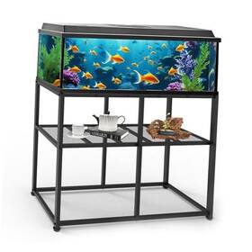 Semoprus 085353543794 Fish Tank Stand Heavy Duty Aquarium 40 Gallon Reptile