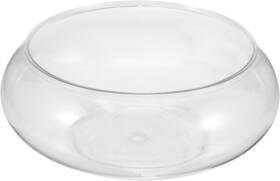 Shyliey 601236651761 Clear Fish Bowl Vase Bubble Round Shallow Planter Terrarium Aq