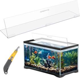 Sieral Ae-sieral-4493 Aquarium Polycarbonate Canopy Set 19.37 X 9.37 20 10 Inch Clear