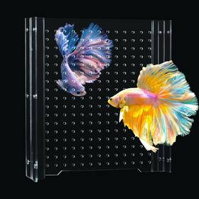 Sikgfpn 795205731186 Acrylic Fish Tank Divider 75 Gallon Adjustment Clear Sepa