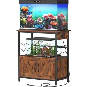 Snughome 792483850851 Aquarium Stand Fish Tank With Cabinet For Accessories Storag