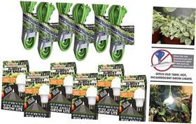 Stimulus Brands Llc 607631 Miracleled Led-ready Single-socket Corded Lighting System With Almost Free Energy