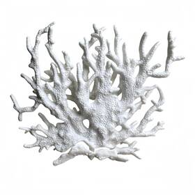 Swandtanpand D565 Fish Tank Decorations Aquarium Corals Decoration Medium White