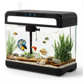 Swimsync Waa40yg001hs3gl-1 Fish Tank Aquarium 3 Gallon Smart Kits - Silent Water Pump Self Cle