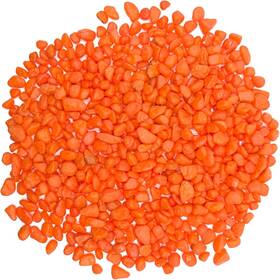 Tacolo Ss-003 Orange Pebbles For Crafts 0.9 Pound Natural Polished Aquarium 0.9lb