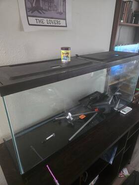 Tetra Nv52018 55 Gallon Fish Tank Unused With Accessories