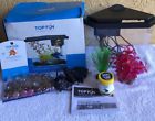 Tf-16-021 Topfin Underwater Worlds Aquarium Fish Tank Gallon Extras