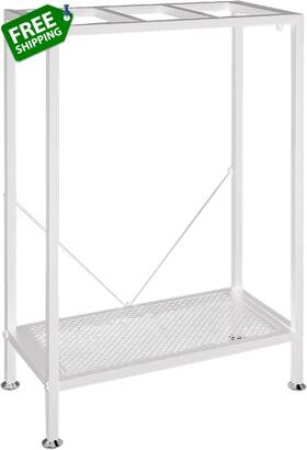 Tongmo 445042387369 Fish Tank Stand The Perfect 10 Gallon Metal Aquarium Measuring 22.8 Inch W X