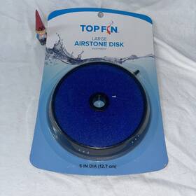 Top Fin 5291001 Large Aquarium Airstone Disk 5in Sealed