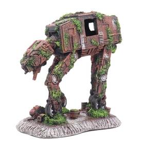 Ulifery 636339524025 Robot Cool Walking Land Tank Aquarium Ornament Alien Fish Decorations Fo
