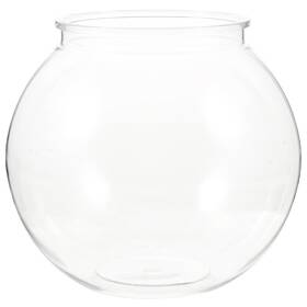 Ultechnovo S7l4119w17358j5mw Plastic Fish Bowl Aquarium Tank Round Goldfish Betta Pla