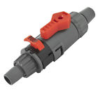 Unbranded Generic 2 Aquarium Flow Control Valves Quick Disconnect 12 16mm 700724162632