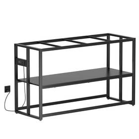 Urban Deco Ud-551dczygj40ga-blk-1pk 55-75 Gallon Fish Tank Stand With Power Outlets 900lbs Capacity Aqua