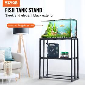 Vevor 197988195160 20 Gallon Aquarium Stand Steel Tank 24.8x13x30ftft 167.6 Lbs Capacity