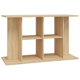 Vidaxl 833586 Aquarium Stand Sonoma Oak Engineered Wood