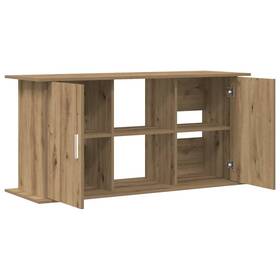 Vidaxl 857283 Aquarium Stand Artisan Oak Engineered Wood 47.6x16.1x22.8 In