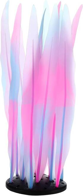 Vocoste Avoco2212260774 Soft Silicone Glowing Aquatic Artificial Seaweed Fluorescence Pink