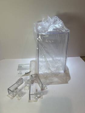 Voonline 4163817gn6y43om Negative Pressure Fish Tank Clear Elevator Inverted Aquarium Transparent
