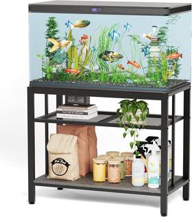 Vowner Rs-96 40-50 Gallon Fish Tank Stand - Metal Aquarium 36.6 Inch L X 18.5 W