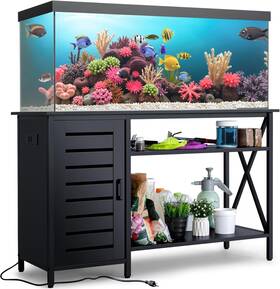 Ad0573 Warcat 55-75 Gallon Aquarium Stand Fish Tank Support Up To 1200 Lbs 52 Inch