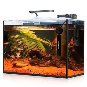 Wonderfactory 198715778472 3 Gallon Fish Tank Aquarium Starter Kit Including Hd Float Glass Small