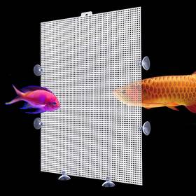 Xiyaxivici Sample Sku 53900 2pcs Fish Tank Divider Plastic Aquarium Dividers With 17 X 13 Inch White