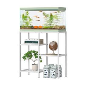 Ybing B0dfq1kg3b 20 Gallon Fish Tank Stand Aquarium Turtle Reptile Metal 3-tier Shelf