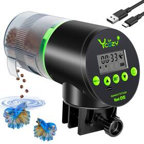 Ycozy 414773131885 Automatic Fish Feeder Rechargeable With Type-c Cable Automa
