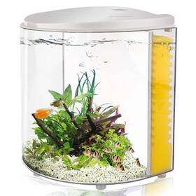 Yctech 786118275805 Small Fish Tank 1.2 Gallon Betta With Filter And Light For Shrimp